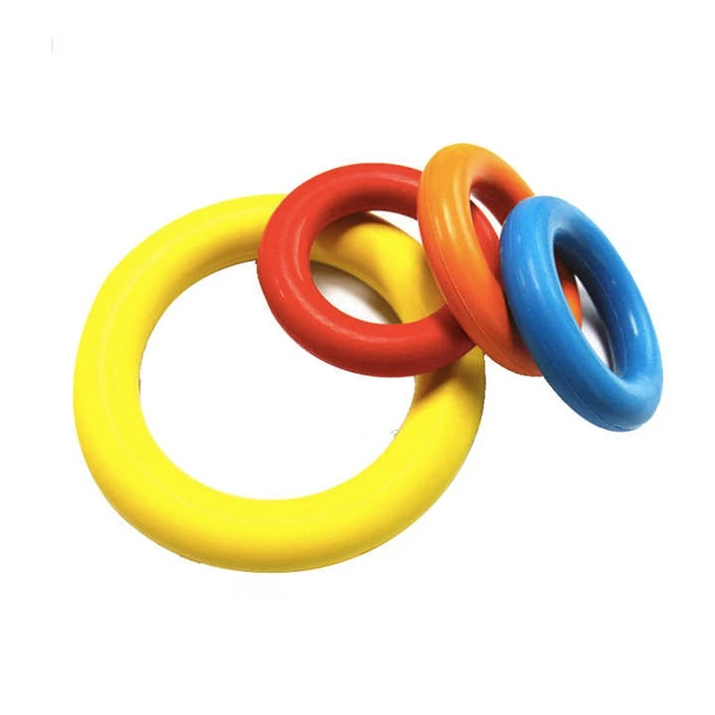 2-rubber dog toys